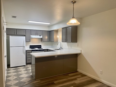 Floor plan for 2 beds, 2 baths, 1054 sqft